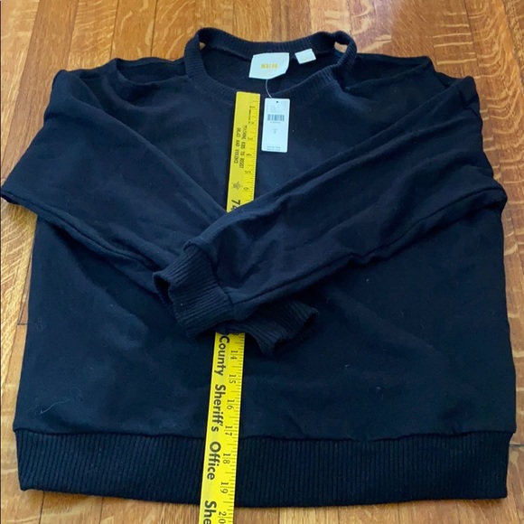 NWT Anthropologie Maeve Cold Shoulder Top Small - Picture 5 of 8